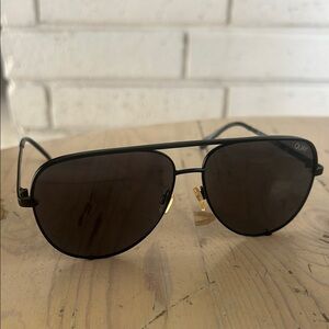 Quay Australia Black Sunglasses